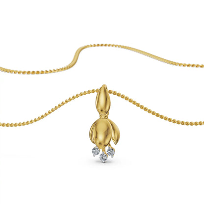 Petaline Lab Grown Diamond Pendant