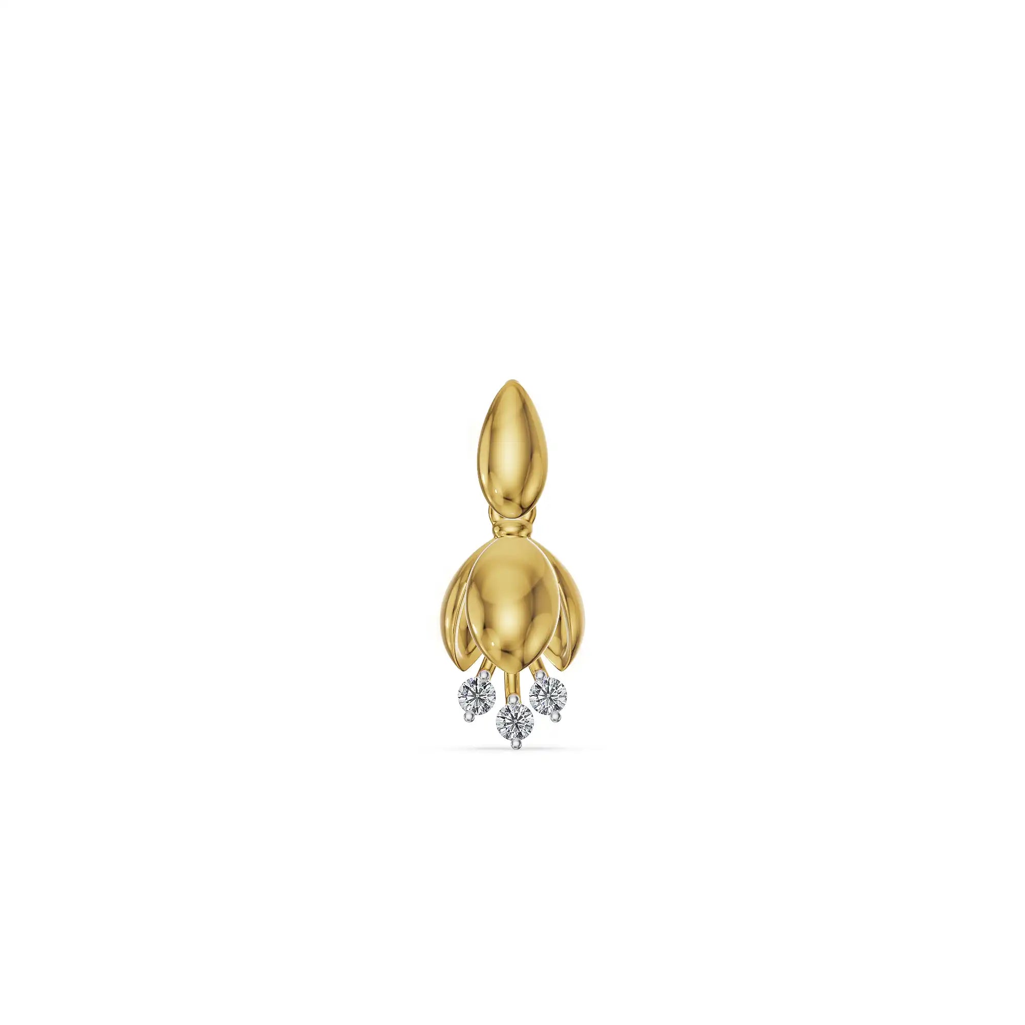 Petaline Lab Grown Diamond Pendant