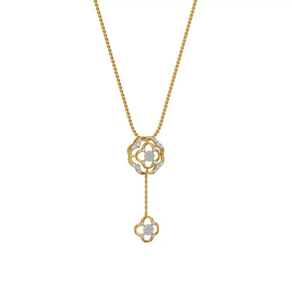 Lunara Bloom Lab Grown Diamond Pendant