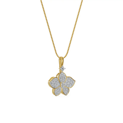 Petal Grace Lab Grown Diamond Pendant