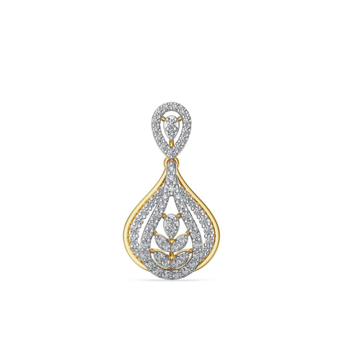 Elysia Bloom Lab Grown Diamond Pendant