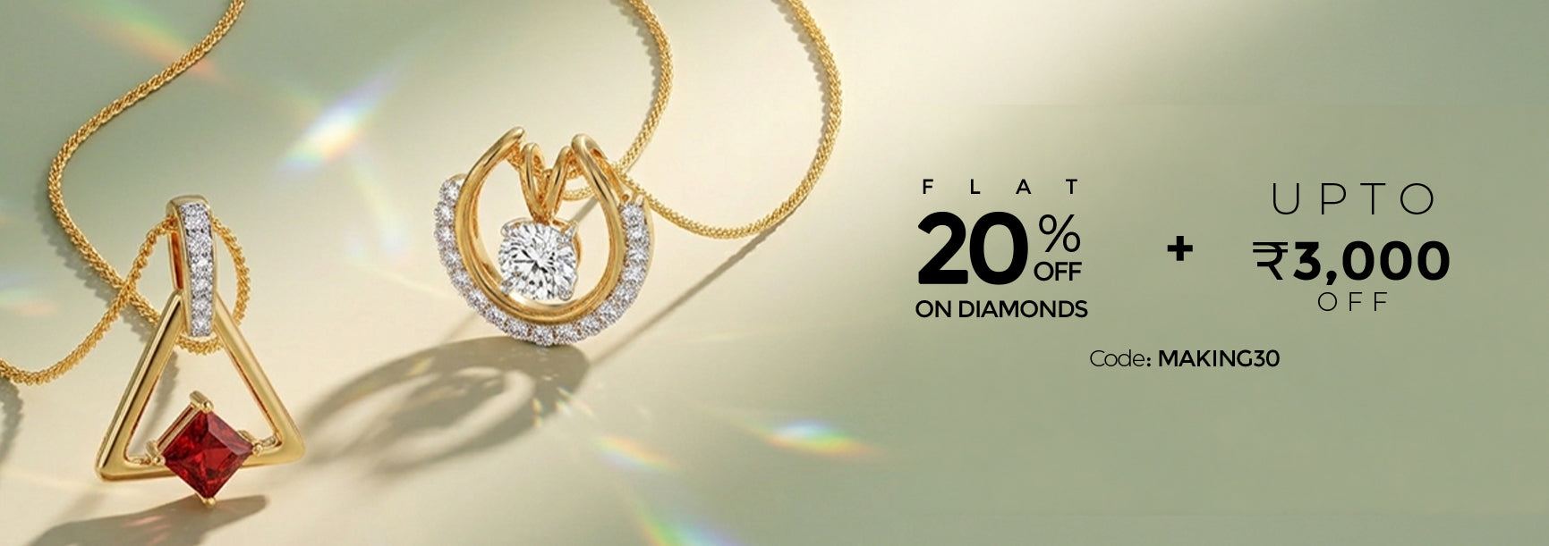 Pendants Mobile Banner