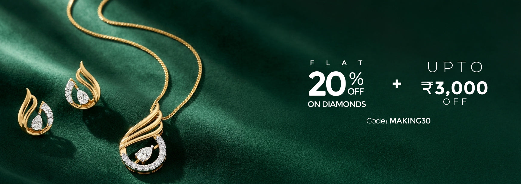 Pendant Set Mobile Banner
