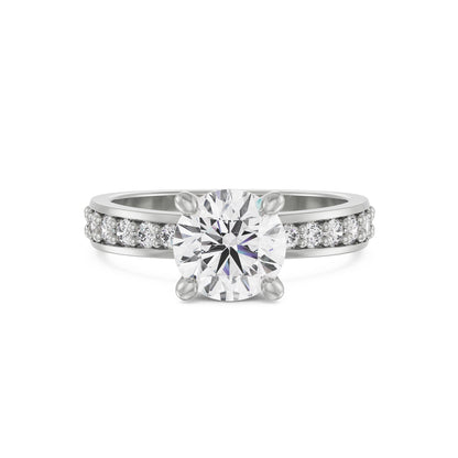 Beyond Brilliance Diamond Ring Front View in 9KT