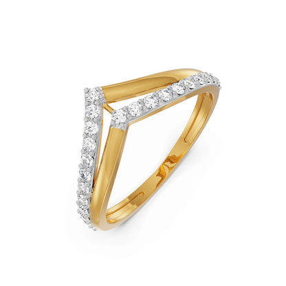 Divine V Lab Grown Diamond Ring 9KT