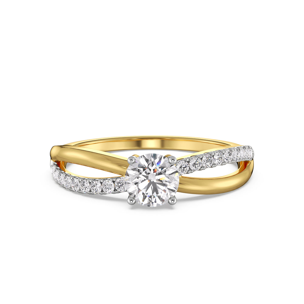 Clustered Brilliance Lab Grown Diamond Ring