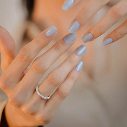 Diamond Stackable Band Prospective View