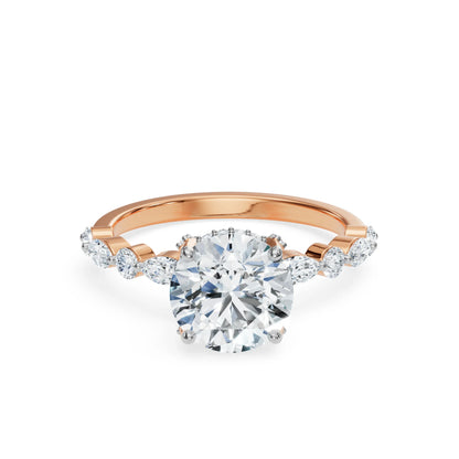 Halo Round Brilliant Lab Grown Diamond Ring_in-stock