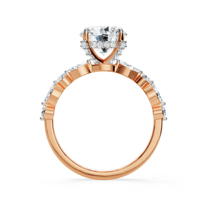 Halo Round Brilliant Lab Grown Diamond Ring_in-stock