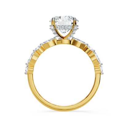Halo Round Brilliant Lab Grown Diamond Ring_in-stock