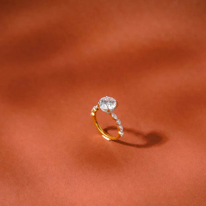 Halo Round Brilliant Lab Grown Diamond Ring