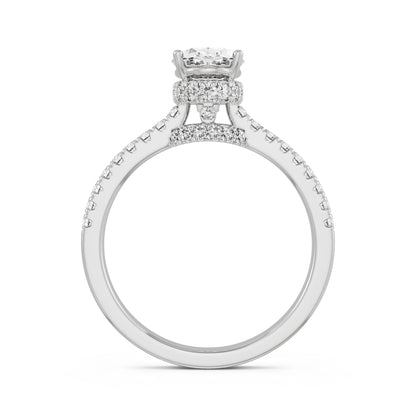 Timeless Oval Lab Grown Diamond Ring_in-stock