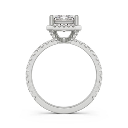 Emerald Symphony Lab Grown Diamond Ring_in-stock