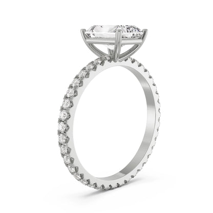 Timeless Radiant Diamond Ring_in-stock