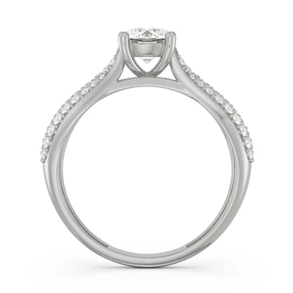 Queen Lab Grown Diamond Ring for Her 9KT