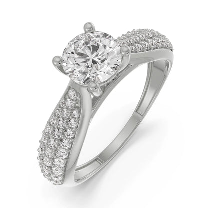 Queen Lab Grown Diamond Ring For Her_in-stock