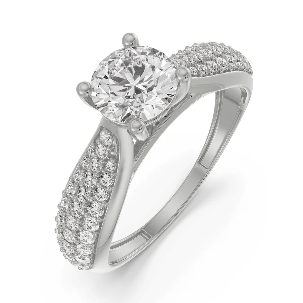 Queen Lab Grown Diamond Ring for Her 9KT