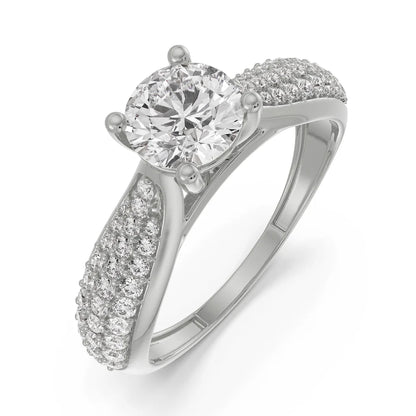 Queen Lab Grown Diamond Ring for Her 9KT