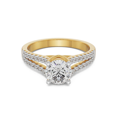 Classic Lab Grown Diamond Solitaire Band