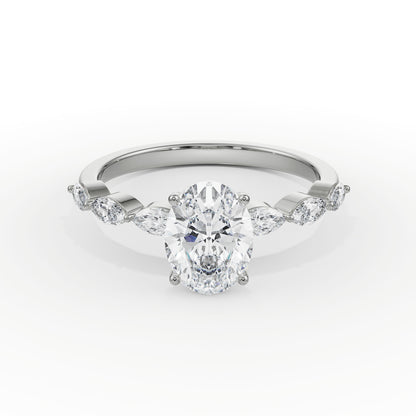 Jezz Diamond Ring Front View