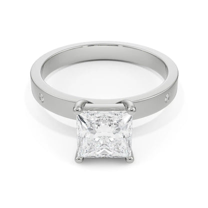 Alexis Diamond Ring Front View in 9KT