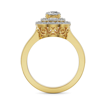 Jessie Round Lab Grown Diamond Ring 9KT