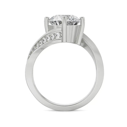2 CT Twirl Solitaire Diamond Ring_in-stock