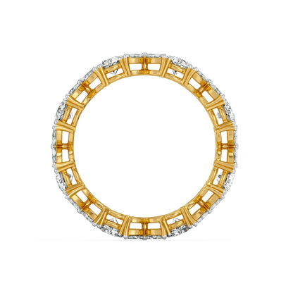 Aurora Luxe Lab Grown Diamond Ring - back view