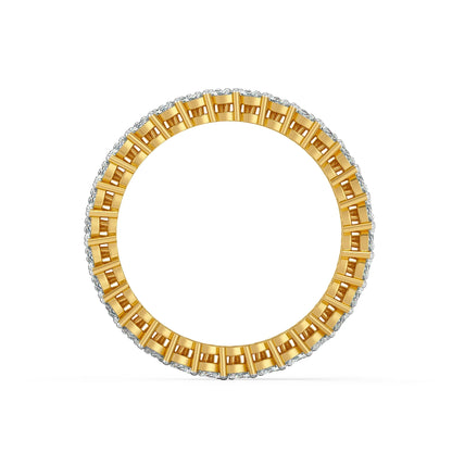 Twin Flame Marquise Eternity Lab Diamond Ring 9KT