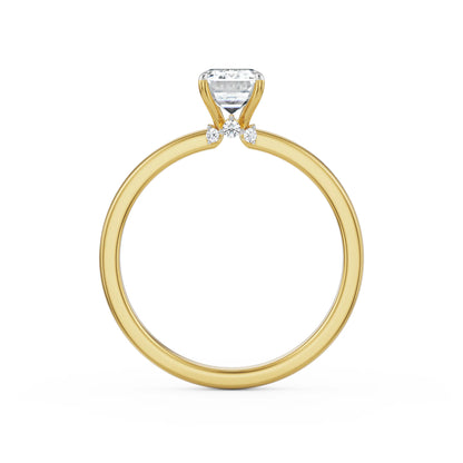 1 CT Emerald Lab Grown Diamond Solitaire Ring_in-stock