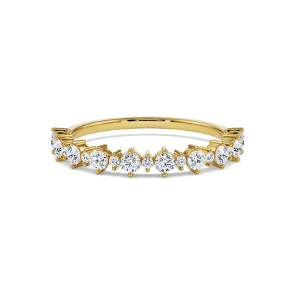 Wavy Lab Grown Diamond Band_in-stock