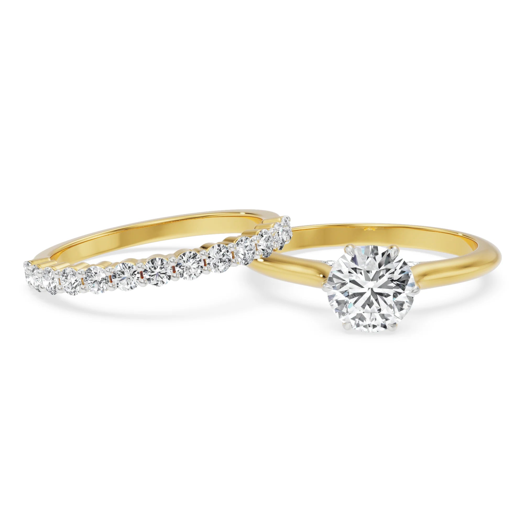 Nella Stackable Lab Grown Diamond Bridal Ring_in-stock