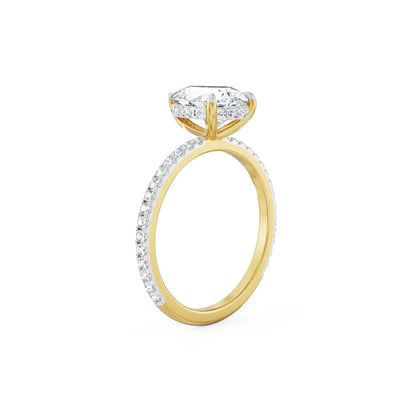 Vintage Pear Lab Diamond Engagement Ring_in-stock