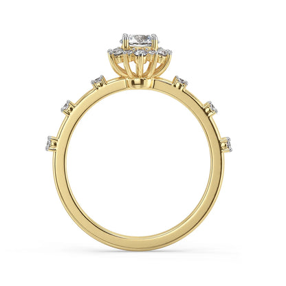 Daisy Dainty Lab Grown Diamond Ring_in_stock