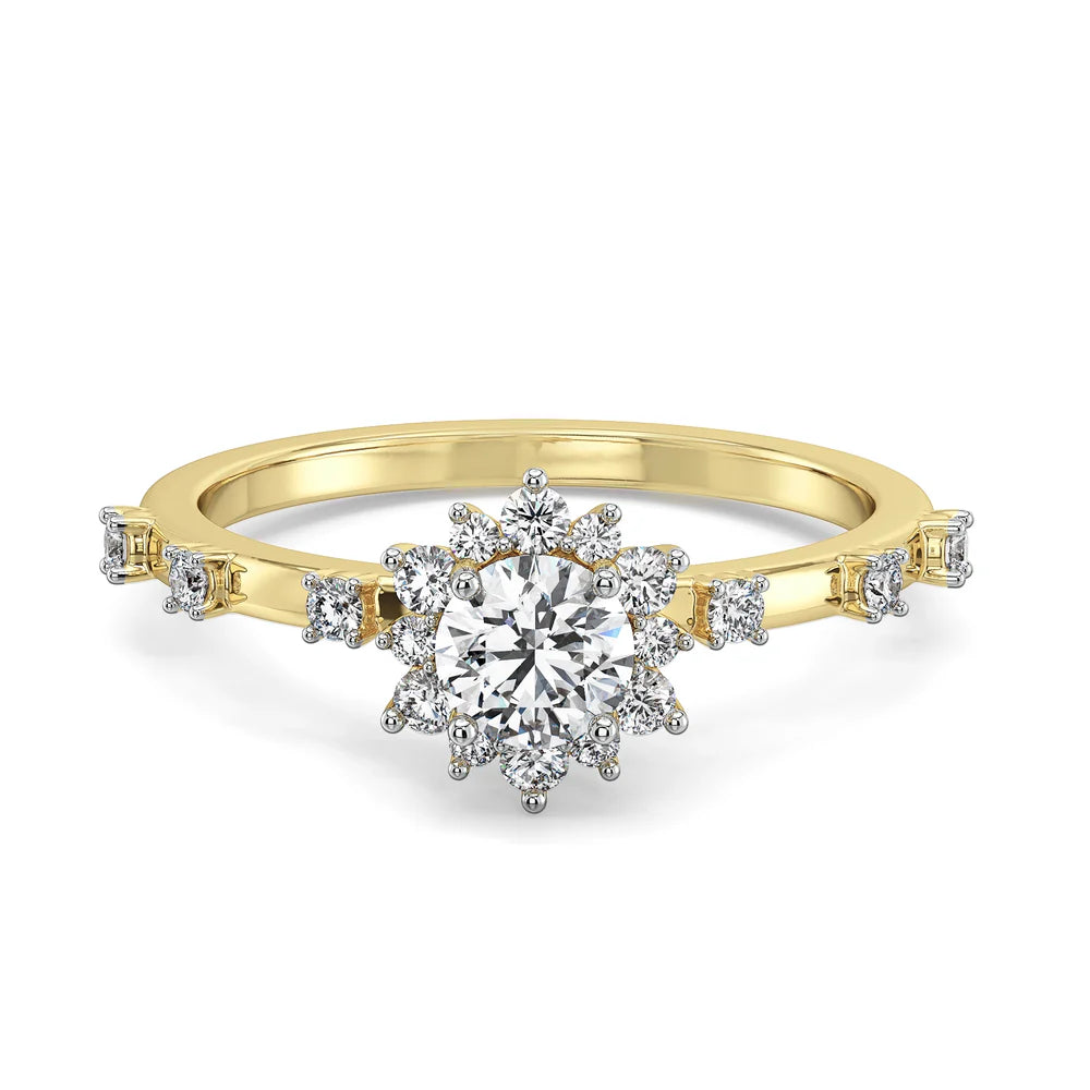 Daisy Dainty Lab Grown Diamond Ring_in_stock