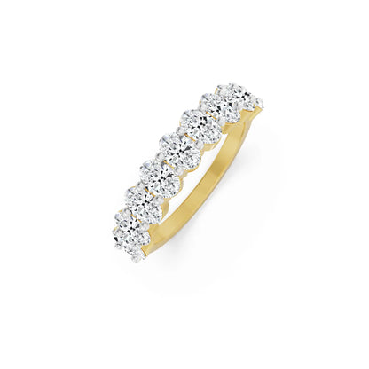 Bex Oval Lab Grown Diamond Eternity Band_in-stock