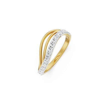 Wavy Kristal Diamond Band_in_stock