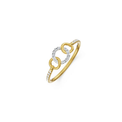 Three Hoops Diamond Ring_in-stock