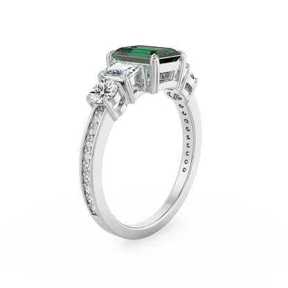 Five   Solitaire   Lab   Grown   Diamond   Ring_in_stock