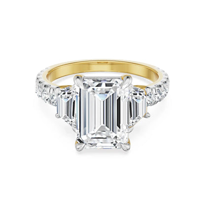 Elara Lab Grown Diamond Ring - front view