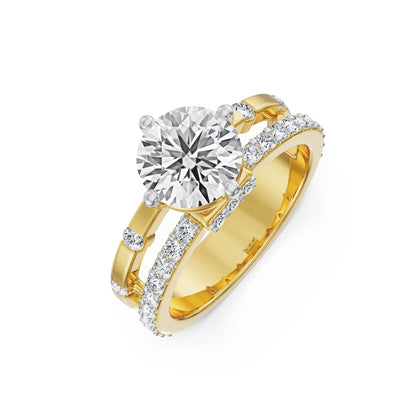 Pixie Glow Lab Grown Diamond Ring - top view