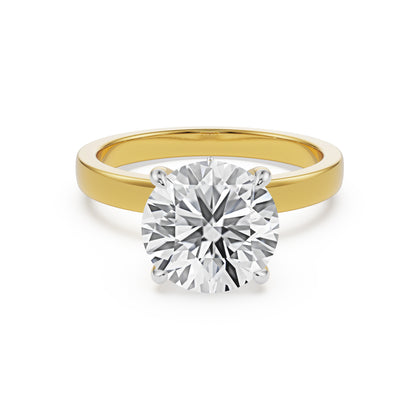 Grandure Lab Grown Diamond Engagement Ring - front view
