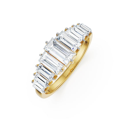 Symphony Lab Grown Diamond Ring - top view
