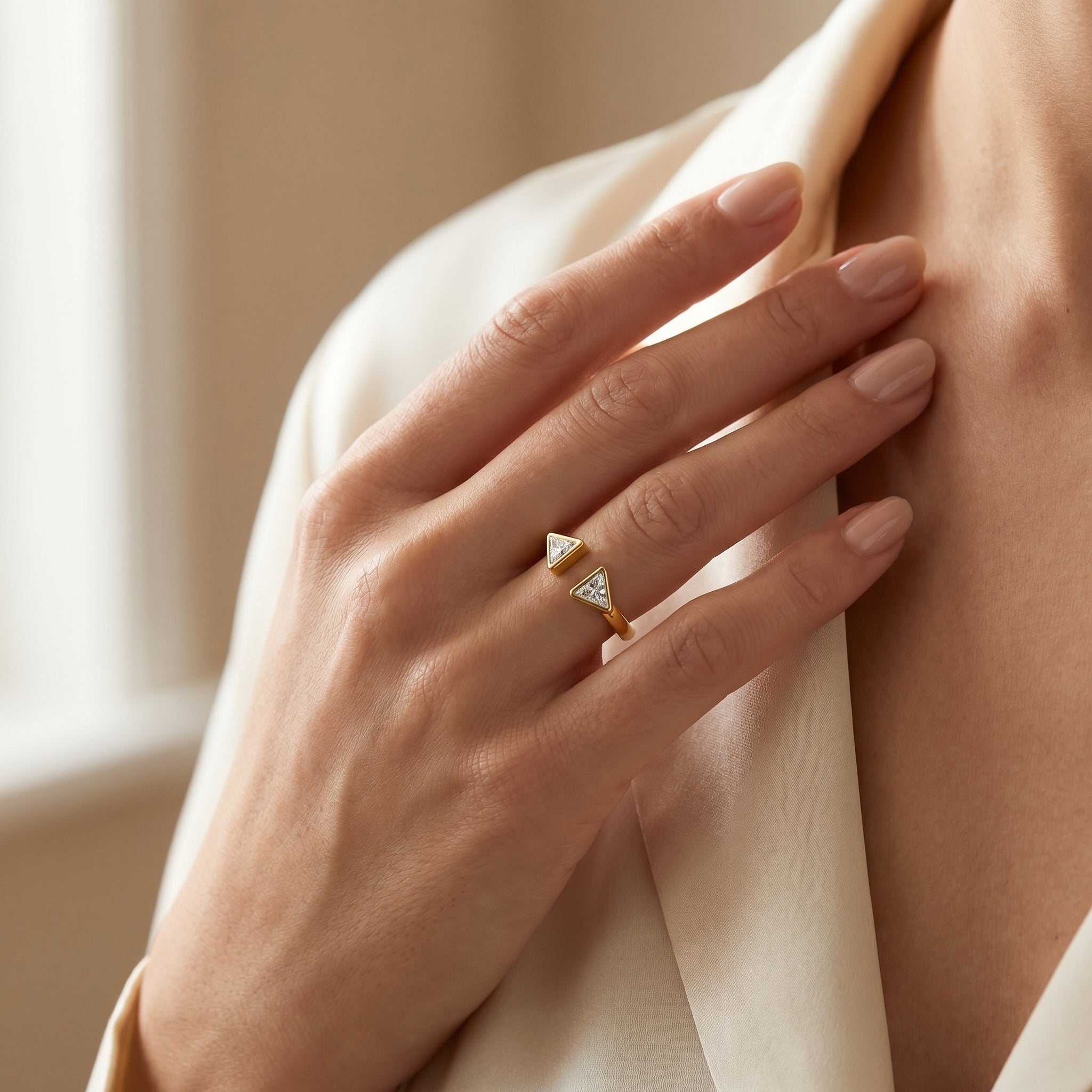 Bezel Brilliance Lab Grown Diamond Ring