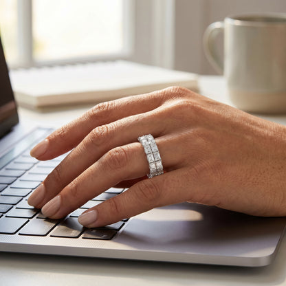 Empire Eternity Lab Grown Diamond Ring