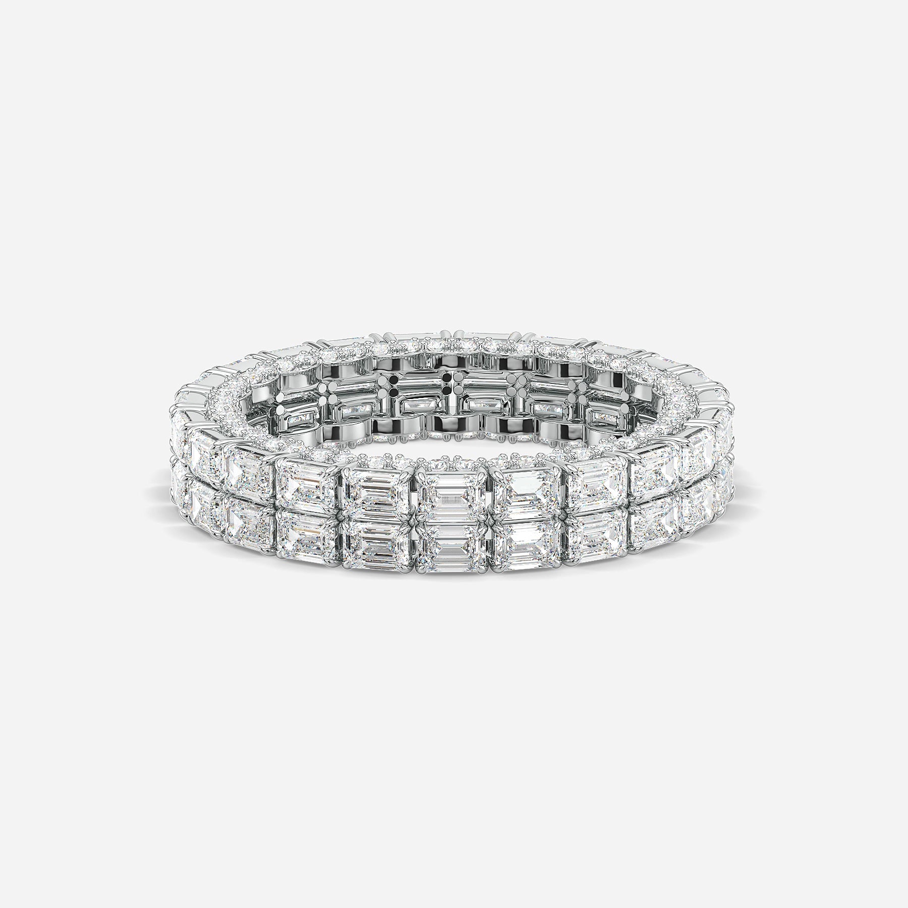 Empire Eternity Lab Grown Diamond Ring - front view