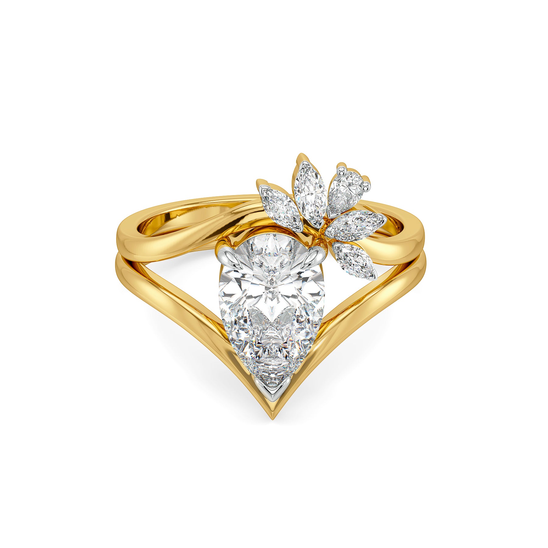 Enchanted Flora Lab Grown Diamond Ring