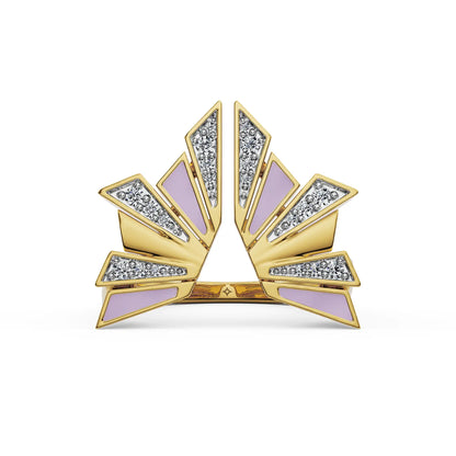 Lavender Lab Grown Diamond Ring_in-stock