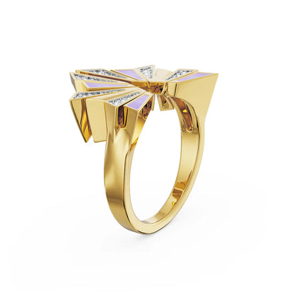 Lavender Lab Grown Diamond Ring_in-stock