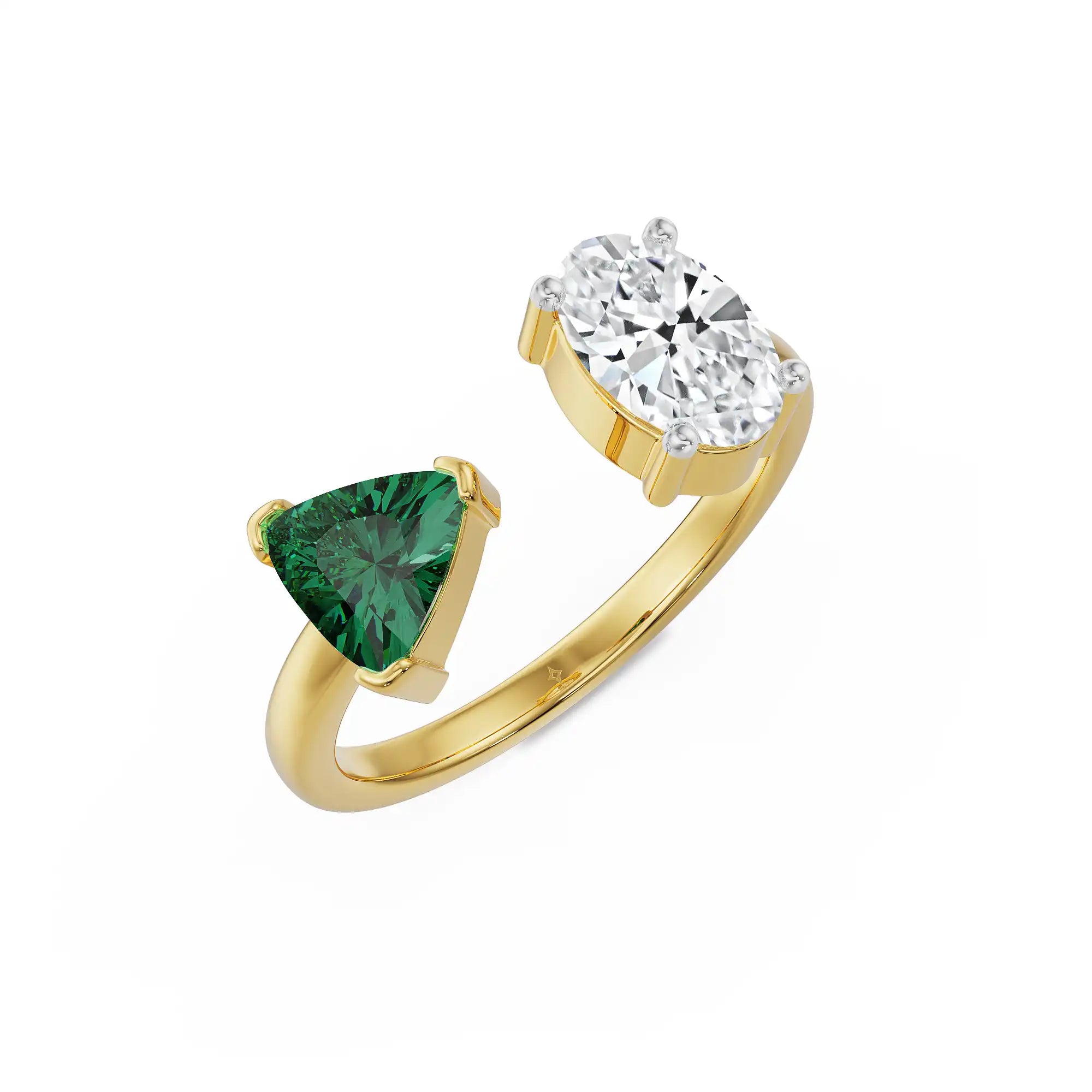 Curve Crush Lab Grown Diamond Ring